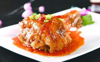 川菜东坡肘子美食图片-第7张