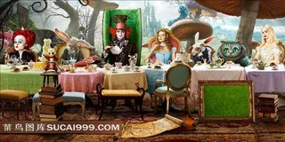 爱丽丝梦游仙境的野餐电影海报