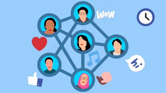 多样性, 社交媒体, 网络, 人们, 社交网络, 商业