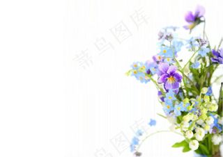 手绘插画简易背景图片