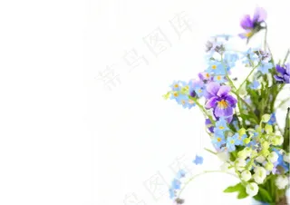 手绘插画简易背景图片