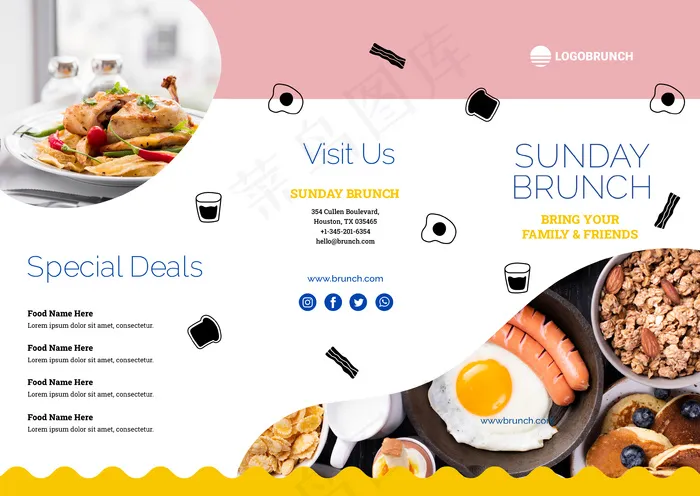 折页  折页模板 宣传折页 企业三折页  高档三折页  创意三折页 psd模版下载