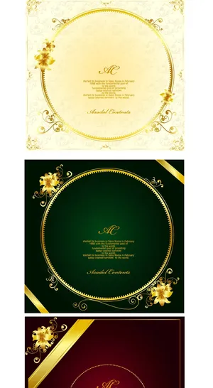 简约风古典名片海报边框图框插画插图素材AI矢量图 (20)