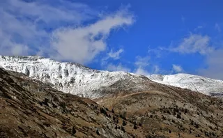 冬天自然背景风景