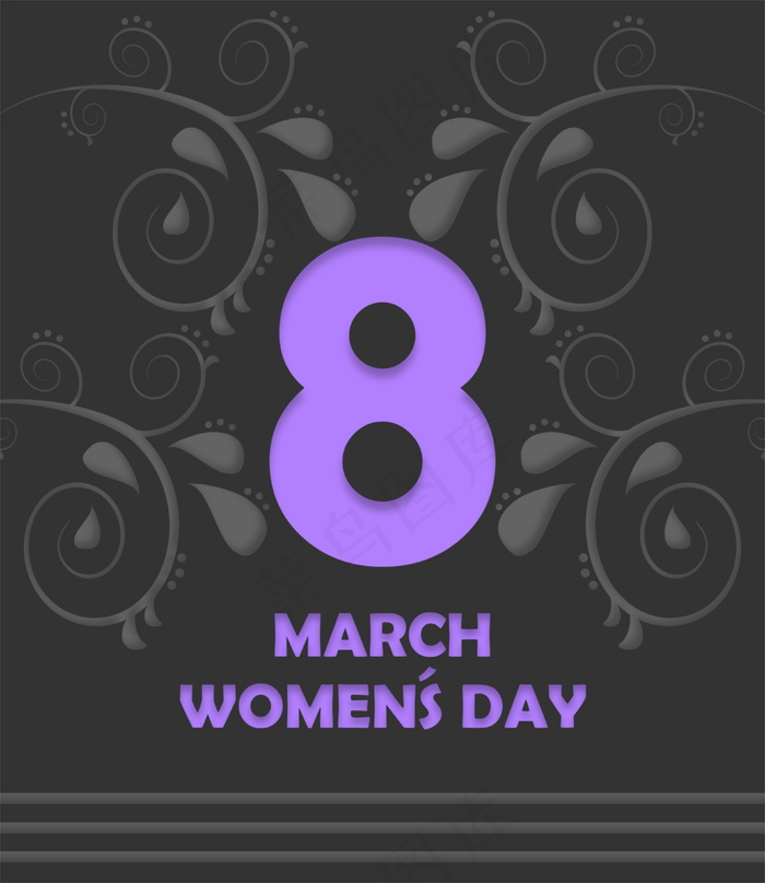 三月八日妇女节设计图片
