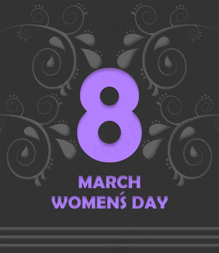 三月八日妇女节设计图片
