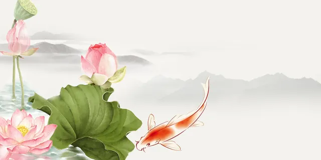 中国风传统水墨古风古典展板边框工笔画PS海报背景平面设计素材 中国风传统水墨古风古典展板边框工笔画PS海报背景平面设计素材