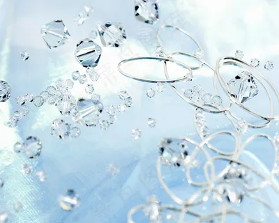 清新的淡蓝背景