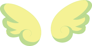 可爱天使卡通小翅膀