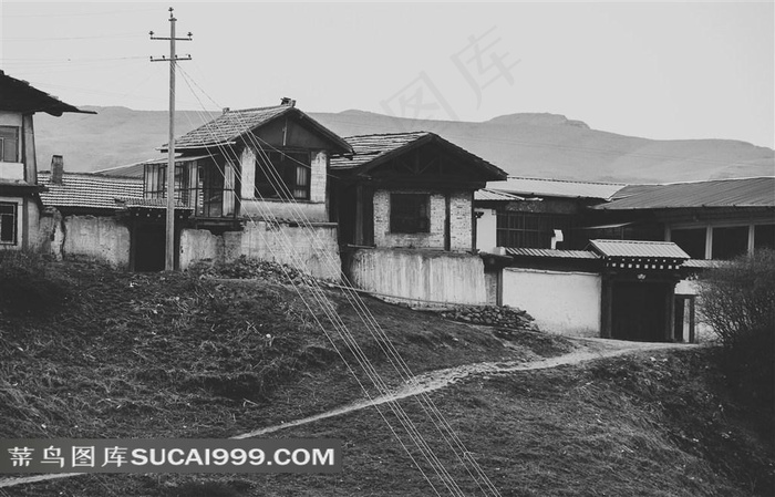 甘南郎木寺 格尔底寺佛学院老照片