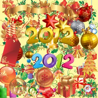 圣诞节附件装饰素材 圣诞节附件装饰素材