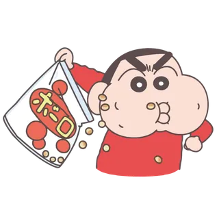 蜡笔小新可爱人物免扣素材