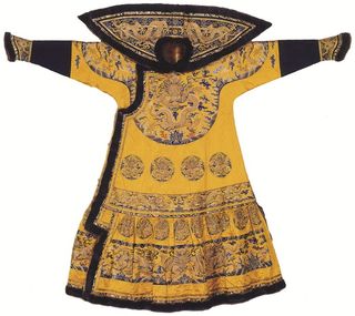 服装样式龙袍绣花jpg素材