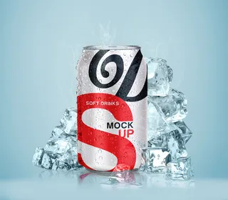 冰镇听装饮料包装样机