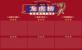 银行卡业务龙虎榜开门红 2022虎年大吉