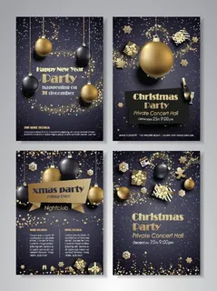 圣诞节圣诞树圣诞老人闪亮装饰电商促销折扣海报