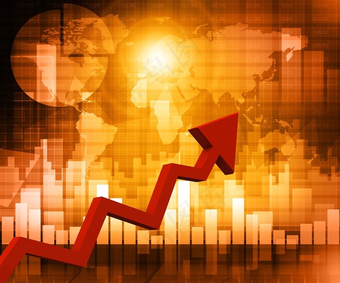 立体商务数据走势图