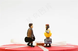 情人节平铺拍摄