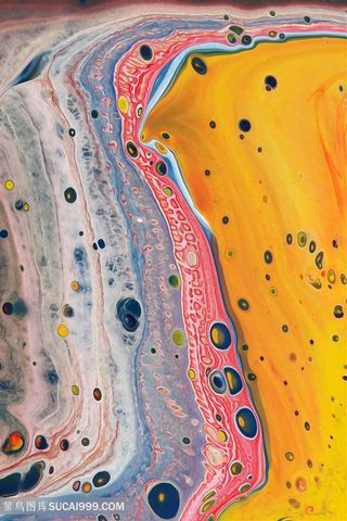 唯美时尚油画抽象艺术画