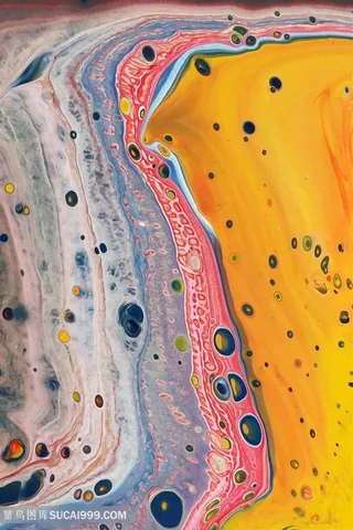 唯美时尚油画抽象艺术画