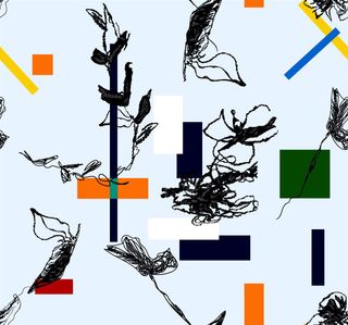 花卉唯美手绘花朵面料纹理手机壳布料面料印花服装矢量图案素材