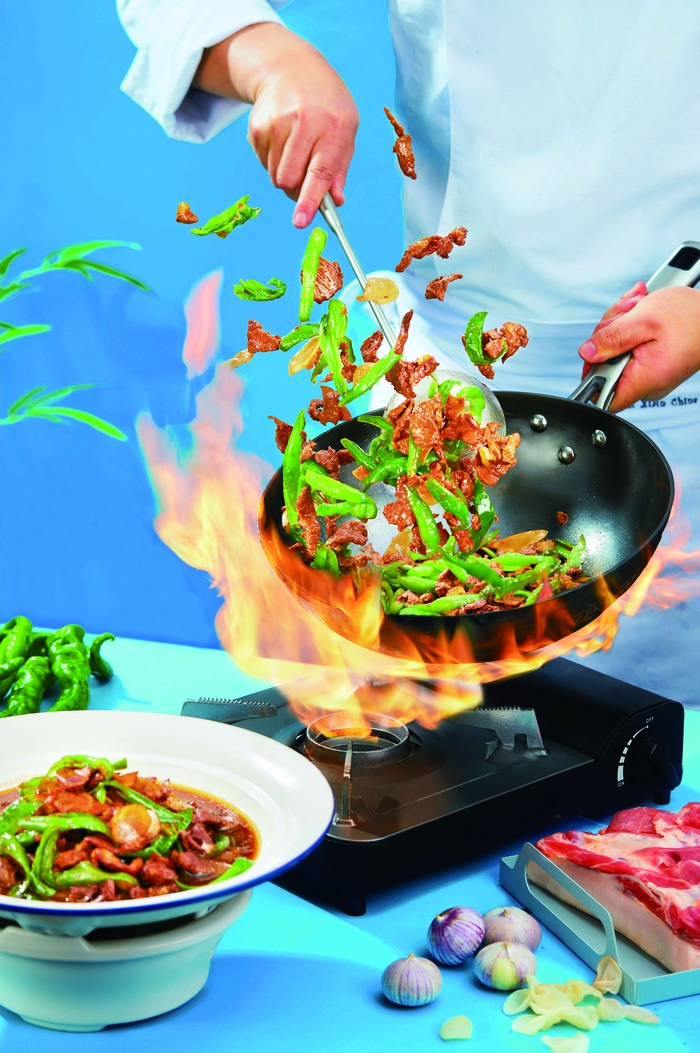 辣椒炒肉高清图片