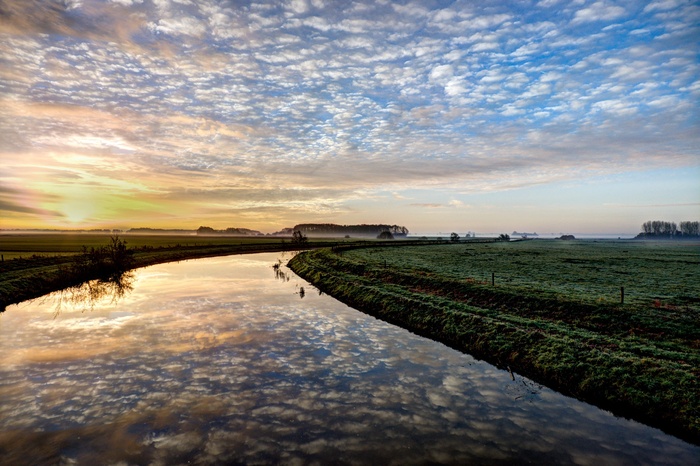 夕阳 日落 晚霞  黄昏  傍晚 太阳  落日余晖 自然风景