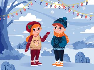 设计创造冬天圣诞节