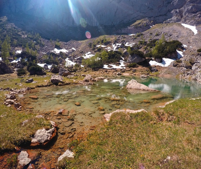 奥地利高山湖泊图片