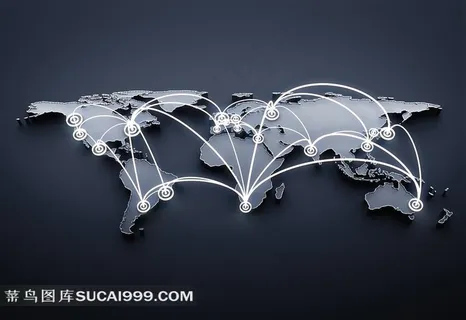 商务创意地图高清图