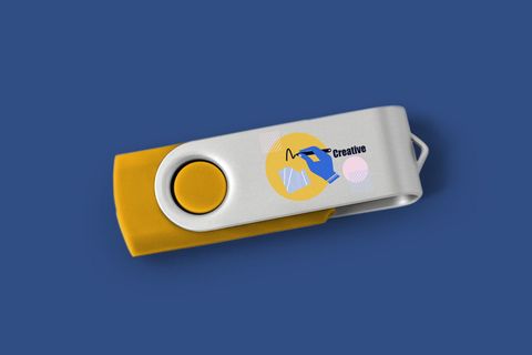 文创样机优盘样机设计素材