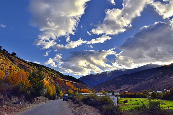 四川稻城风景图片