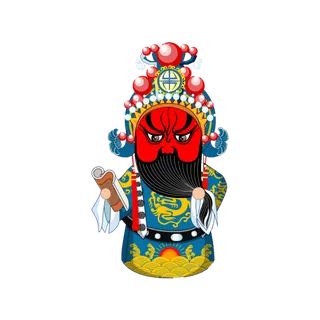 卡通京剧戏剧人物脸谱插画PNG图片 国潮中国风Q版戏剧人物PS素材 卡通京剧戏剧人物脸谱插画PNG图片 国潮中国风Q版戏剧人物PS素材