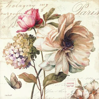 欧洲花卉复古画 欧洲花卉复古画