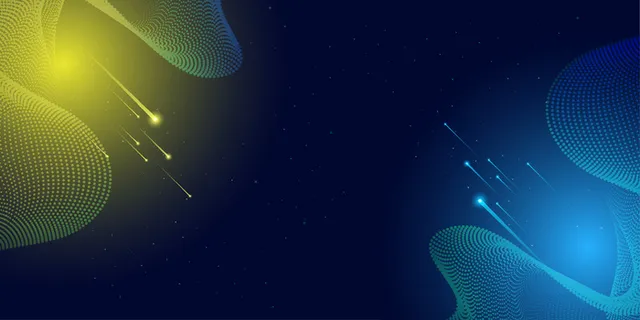 深蓝色渐变科技星空背景