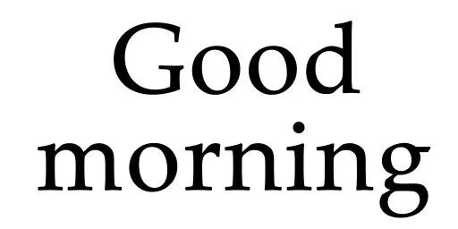 早上好 PNG免抠(6000x3000)