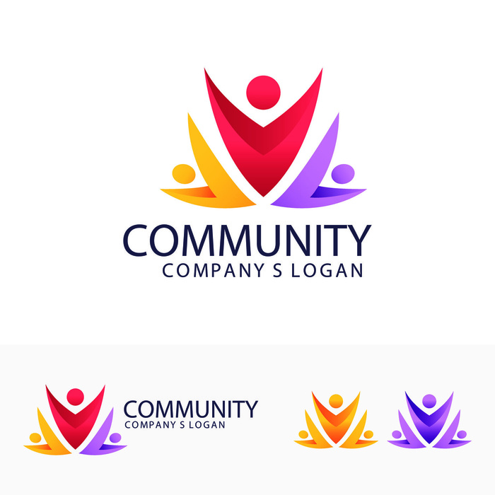 图标标识标志立体几何图形企业商标VI品牌LOGO设计模板AI矢量素材