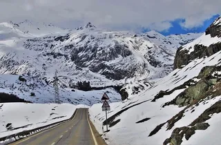 冬天白雪背景风景