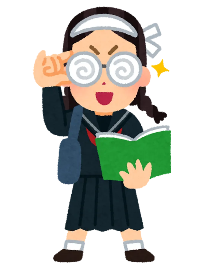 学习女孩卡通素材少儿兴趣班