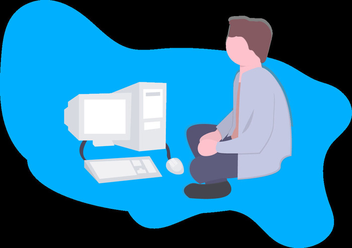 2.5d办公插画小图标素材