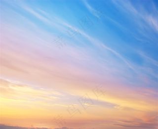 很美的蓝天白云