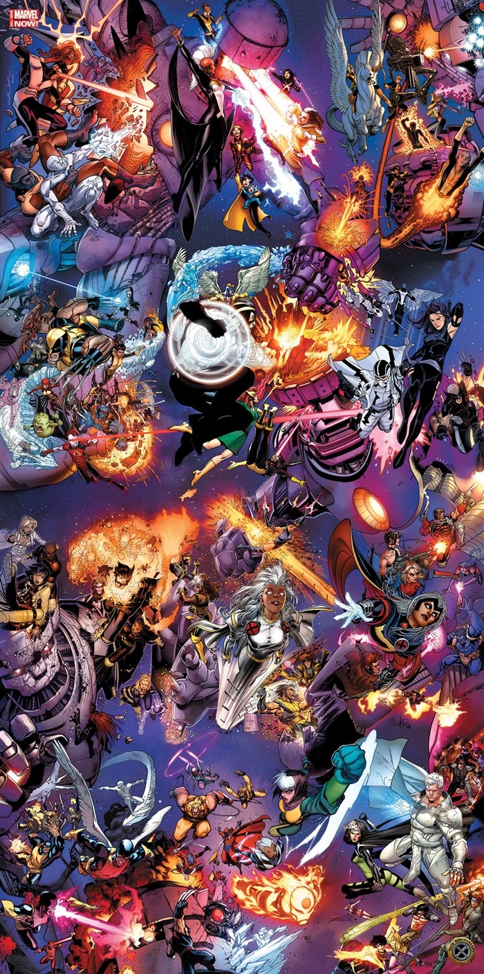 X战警50周年纪念海报