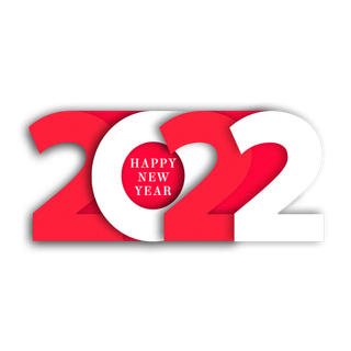 2022新年艺术创意字体虎年3D立体标题数字文字png免抠字素材