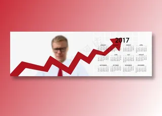 2017商务日历图片