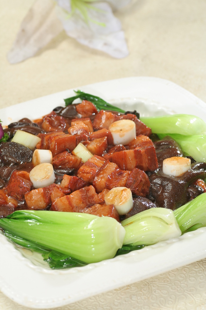 崂山菇烧肉  22元