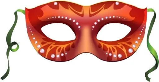 嘉年华面具 PNG免抠(571x294)
