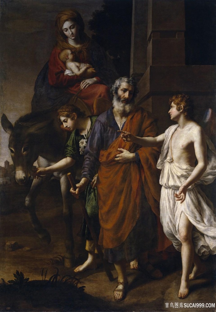 胡须男人唯美风景