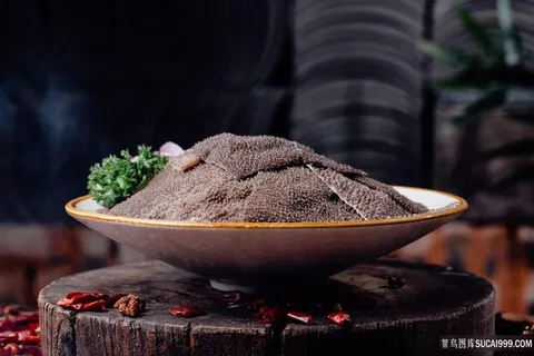 火锅必点的毛肚美食图片