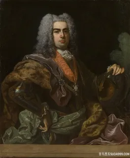 兰克，让-胡安五世，葡萄牙国王肖像油画