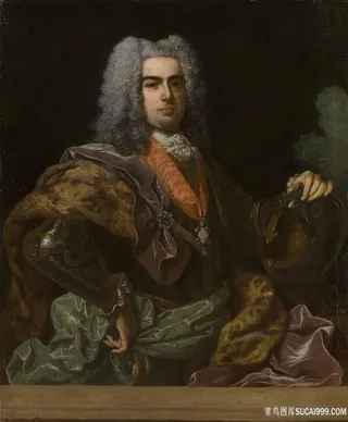 兰克，让-胡安五世，葡萄牙国王肖像油画